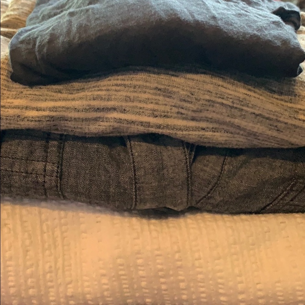 Four XS-S Anthropologie bundle.